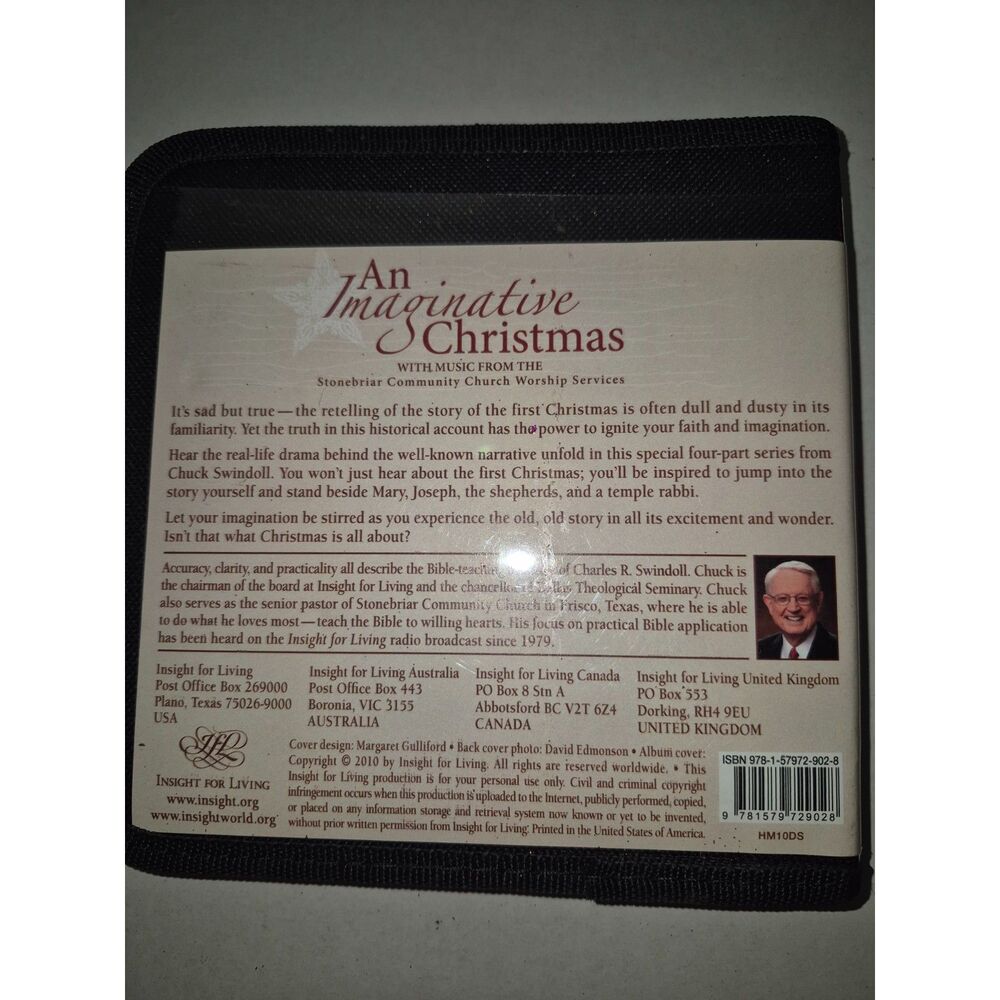 Charles R Swindoll An Imaginative Christmas Audio Book - Picture 2 of 3